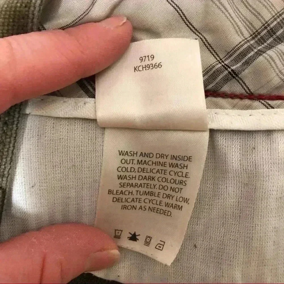 Kenneth Cole Reaction  Olive Dress Pants Size 34 - Picture 11 of 16